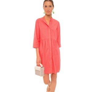 TUCKERNUCK Royal Shirt Dress Pink XS